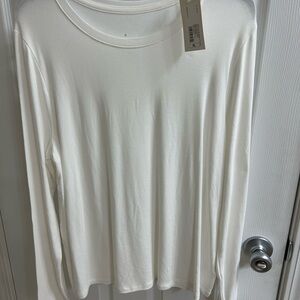 a new day Women's White Long Sleeve Top